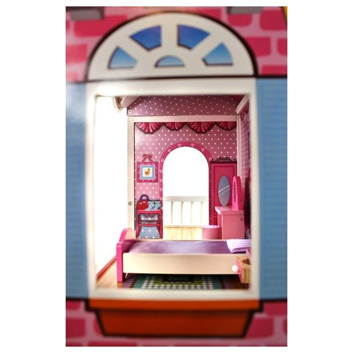 Drewniany domek dla lalek 124 cm   (2179 ) U